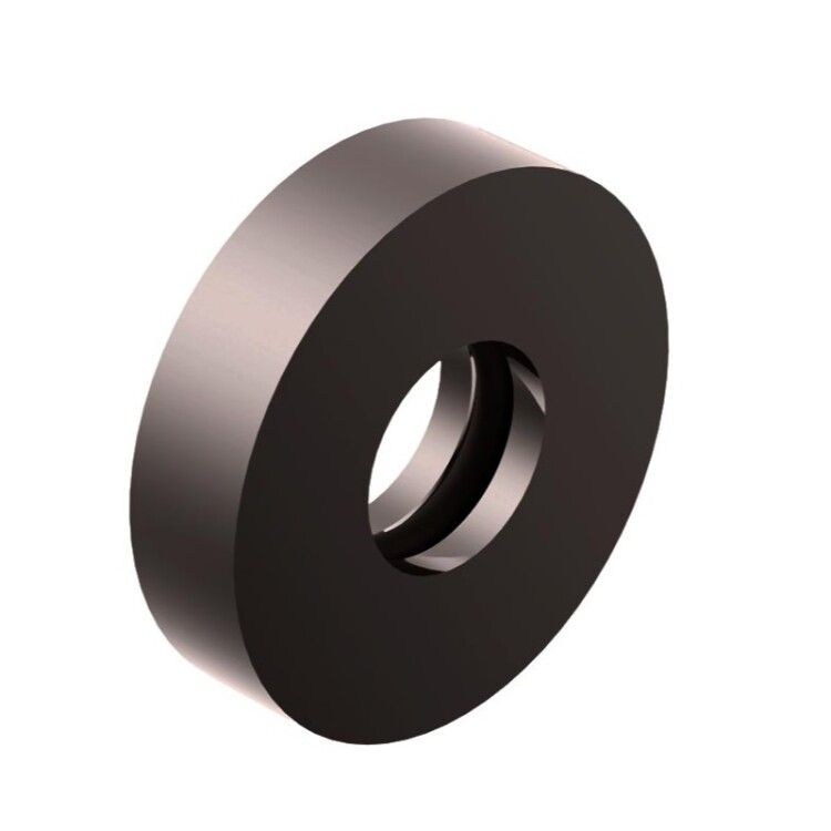 Элемент декоративный Ritmonio для держателя рейлинга цвет Brushed Black Chrome 7K0001BLX