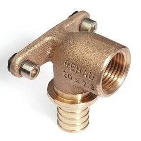 Угольник настенный REHAU RAUTITAN RX 20-1/2 внутренняя резьба короткий 13661001008