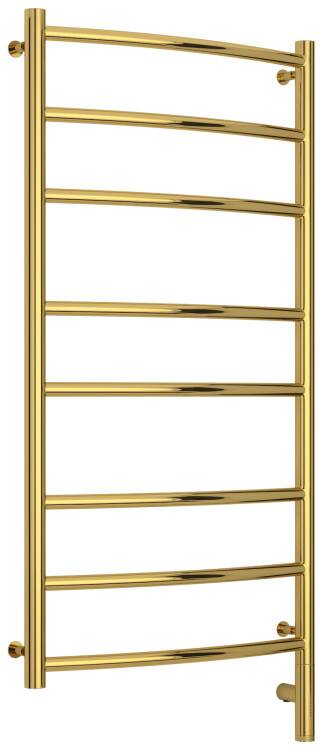 Полотенцесушитель электрический Сунержа Галант 3.0 1000x500 мм МЭМ нижнее справа золото 0358011050