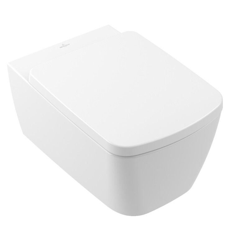 Унитаз, Villeroy Boch, Subway 3.0, подвесной, шгв 560-370-355, CeramicPlus, цвет-альпийский белый