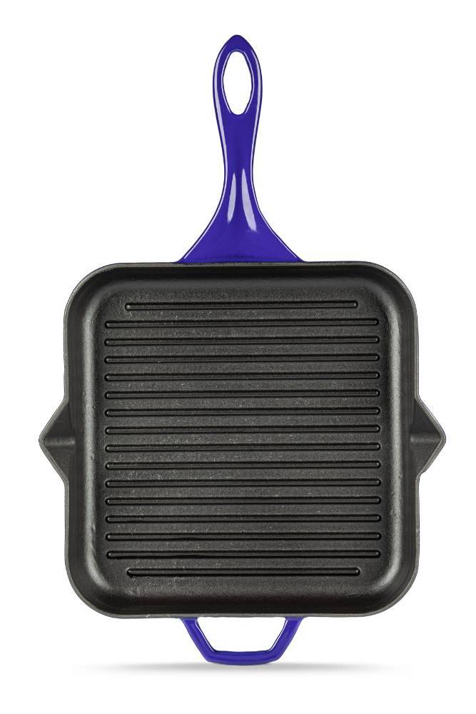 Сковорода-гриль квадратная Hascevher GTV 2828 Parliament Blue 28х28 см A851328