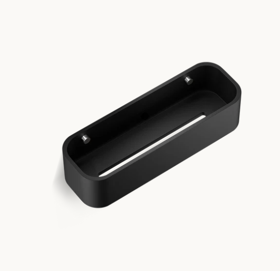 Полка для ванной Decor Walther Stone 300x100x70 мм черный матовый 0973864