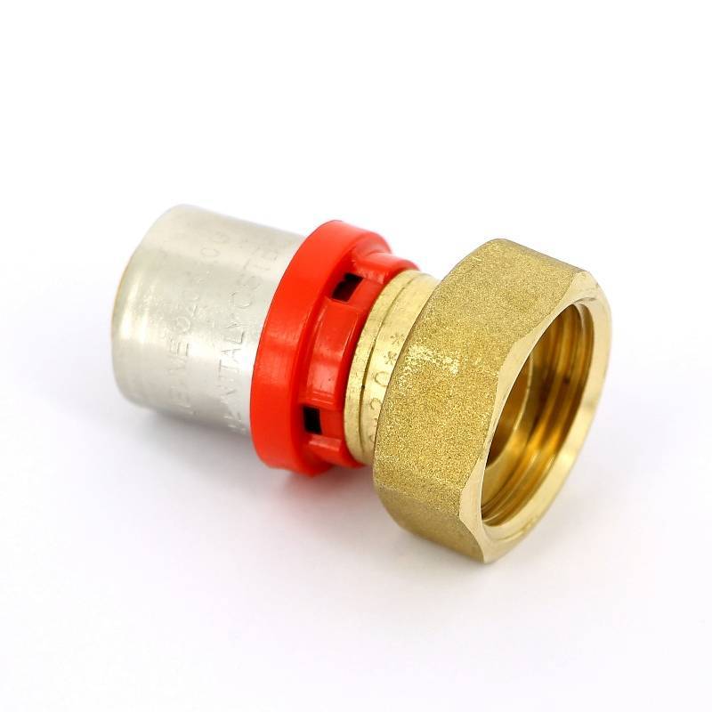 Муфта пресс Tiemme с накидной гайкой плоская прокладка 20х1/2 1650061