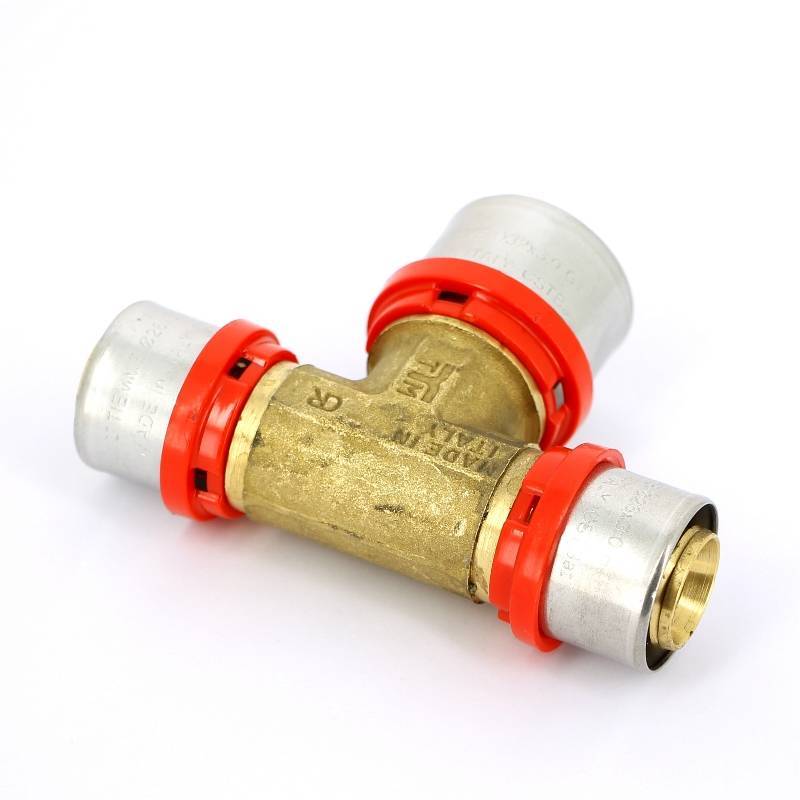 Тройник пресс Tiemme 26х32х26 мм 1650165