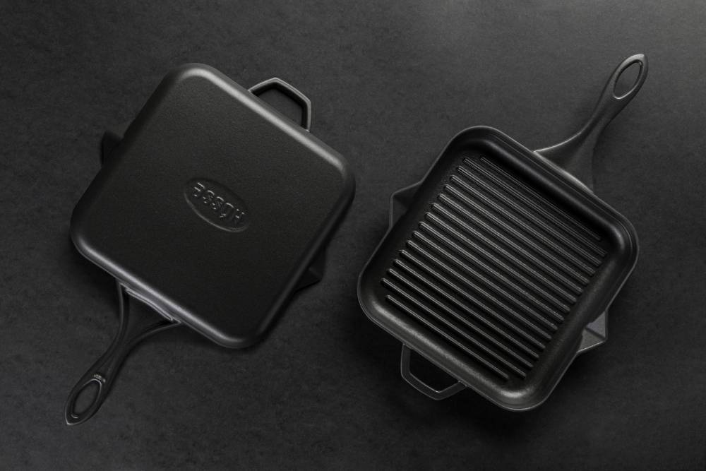 Сковорода-гриль квадратная Hascevher GTV 2828 Black Mat 28х28 см A850028