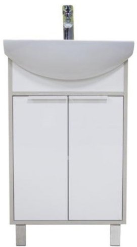 Тумба-умывальник с раковиной Aquaton Рико 50 / Смайл 50 1A2124K1RIB90