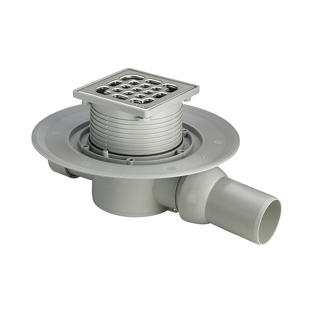 Трап для душа Viega Advantix 150х150 мм шарнирный отвод 557140