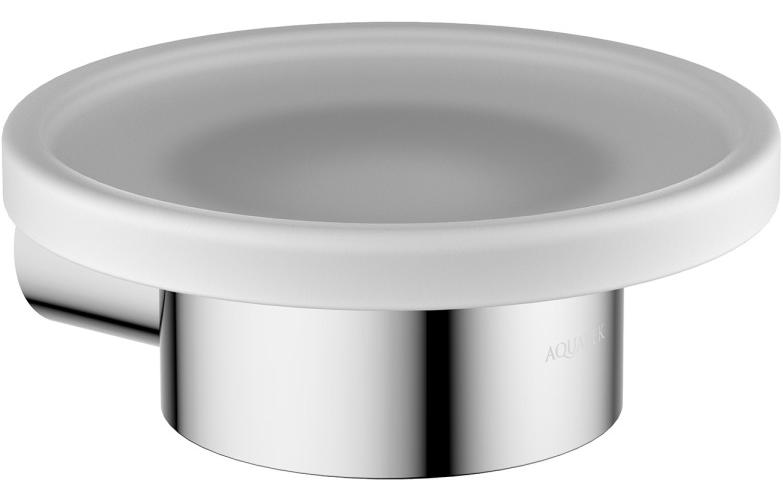 Мыльница с держателем Aquatek Lira хром AQ4403CR
