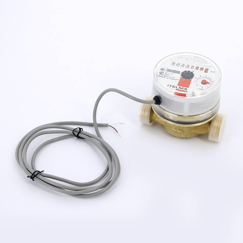 Счетчик горячей воды Итэлма Ду 15 80 мм 3/4 с импульсным выходом WFW24.D080