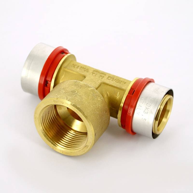 Тройник пресс Tiemme 40х1 1/4х40 1650112