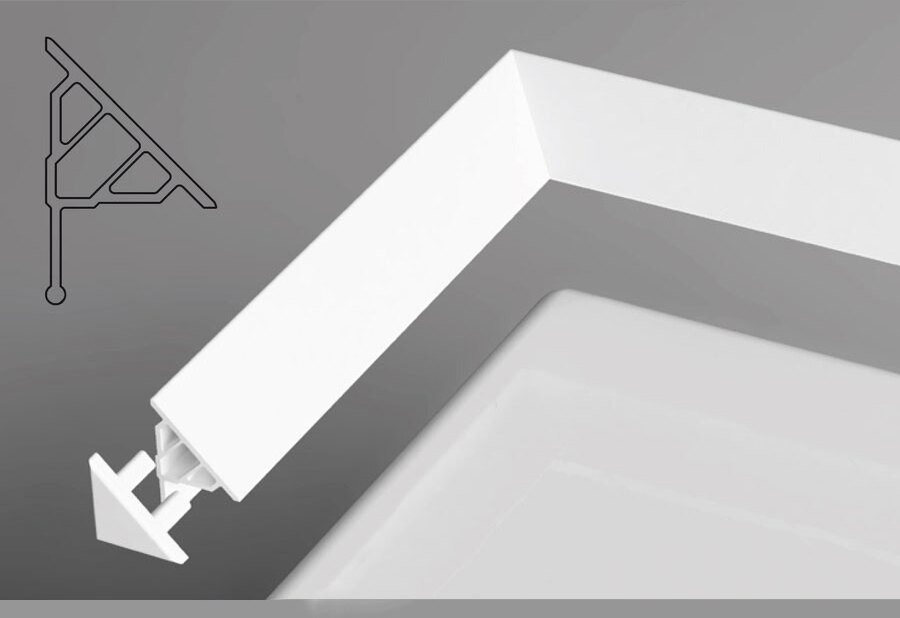 Универсальная декоративная планка Kermi 10/1100 белая XB451100001