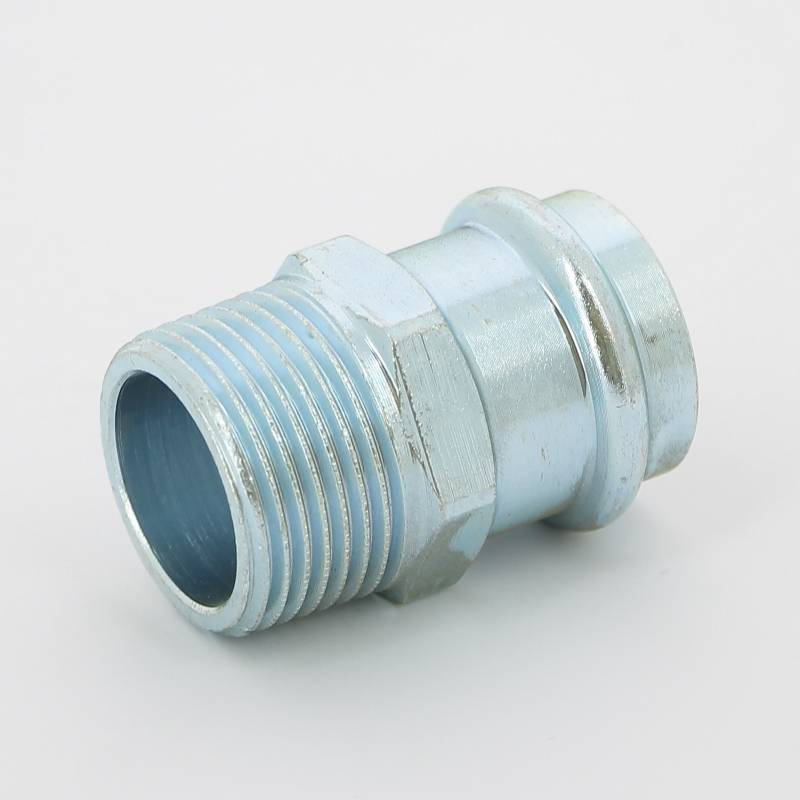 Муфта пресс с наружной резьбой Viega Prestabo 28х1 оцинкованная сталь Labs-free 715007