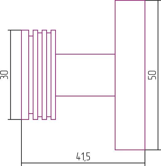Вешалка настенная Сунержа Каньон 50x41.5x50 мм без покрытия 00-3005-0000