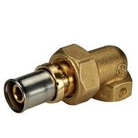 Фитинг-переходник Giacomini угловой 90° 3/4 ВР x (26x3) RM19Y049