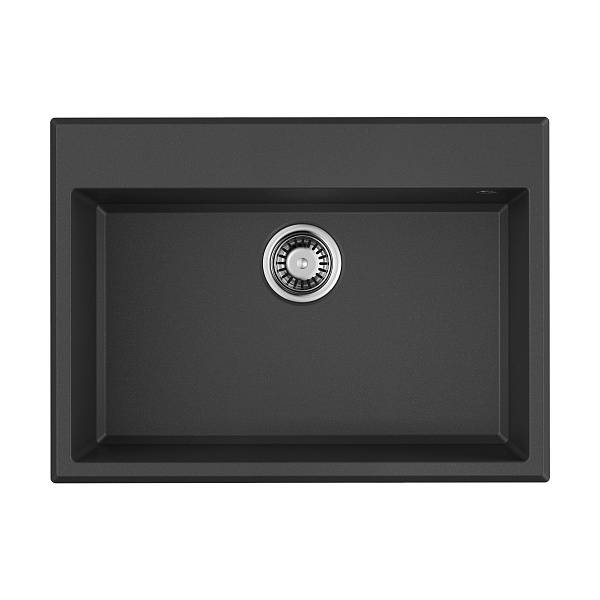 Кухонная мойка Omoikiri Tedori 68-BL Tetogranit 68x50 см черный 4993964