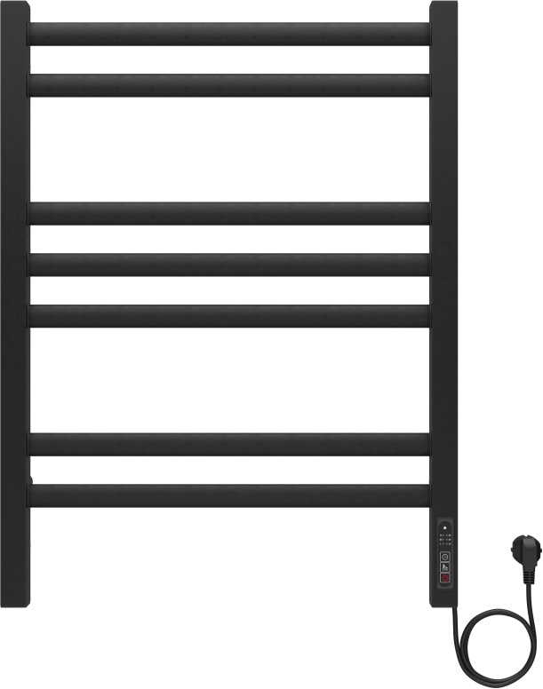 Полотенцесушитель электрический Aquatek Поларис П7 500х700 мм Quick Touch черный муар AQ EL KO0770BL