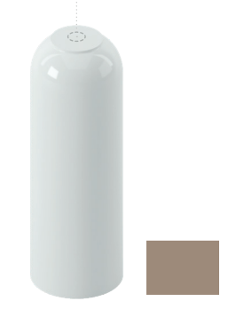 Пьедестал Artceram Jolie 230x230x680 мм цвет Brown Matera JOC0014100