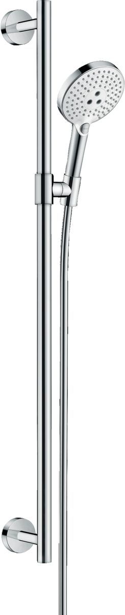 Душевой гарнитур Hansgrohe Raindance Select S 120 3jet со штангой 650 мм хром/белый 26322400