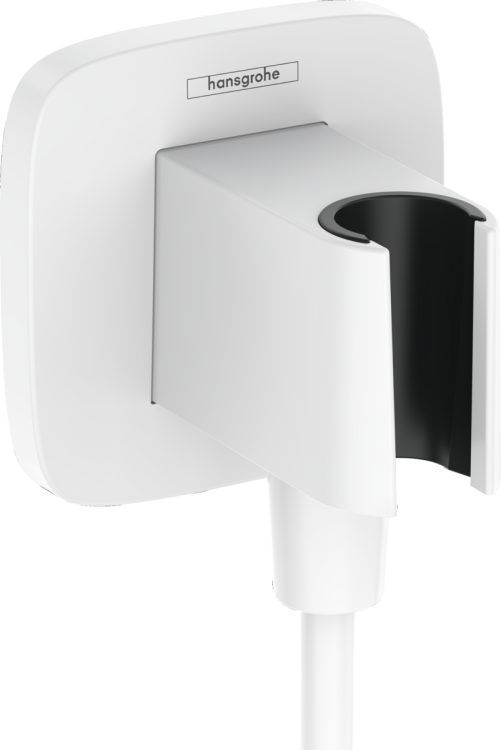 Шланговое подсоединение Hansgrohe Fixfit Q матовый белый 26887700