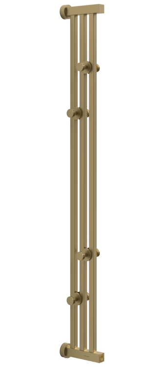 Полотенцесушитель электрический Сунержа Хорда 4.0 1250x50 мм МЭМ золотой шёлк 32-0834-1200