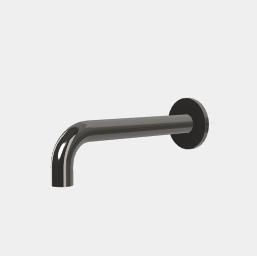 Излив Fima Carlo Frattini Shower accessories настенный черный хром F2929CN
