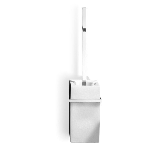 Ершик настенный Decor Walther Porzellan 105x110x440 мм цвет Chrome/Porcelain white 0840800