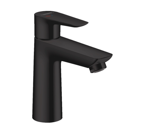 Смеситель для раковины Hansgrohe Talis E 110 черный матовый 71712670