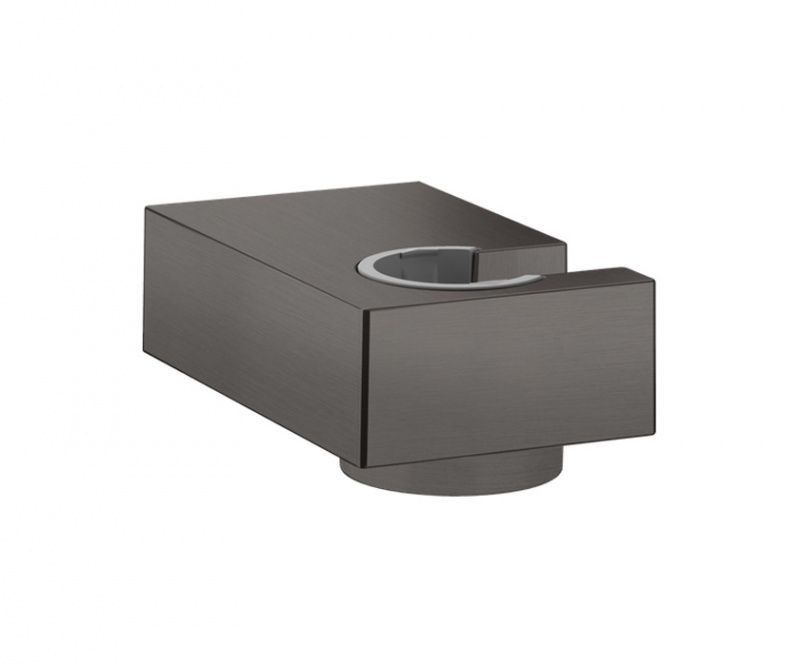 Держатель ручного душа Hansgrohe Porter E шлифованный черный хром 28387340