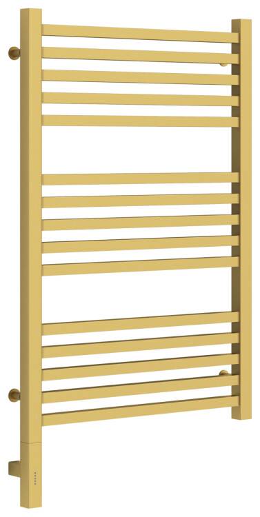 Полотенцесушитель электрический Сунержа Модус 3.0 530x920 мм МЭМ нижнее слева золото матовое 03257008050