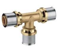 Тройник равнопроходной для труб из сшитого полиэтилена ROMMER 20x2.5 мм RP150X008