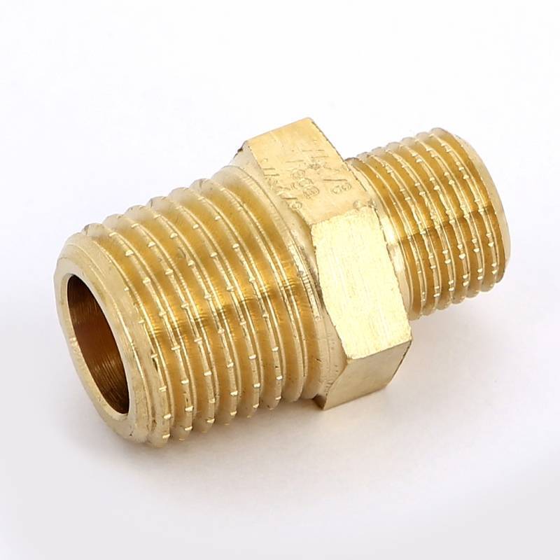 Ниппель бронзовый Viega 1/4 x 1/8 441364