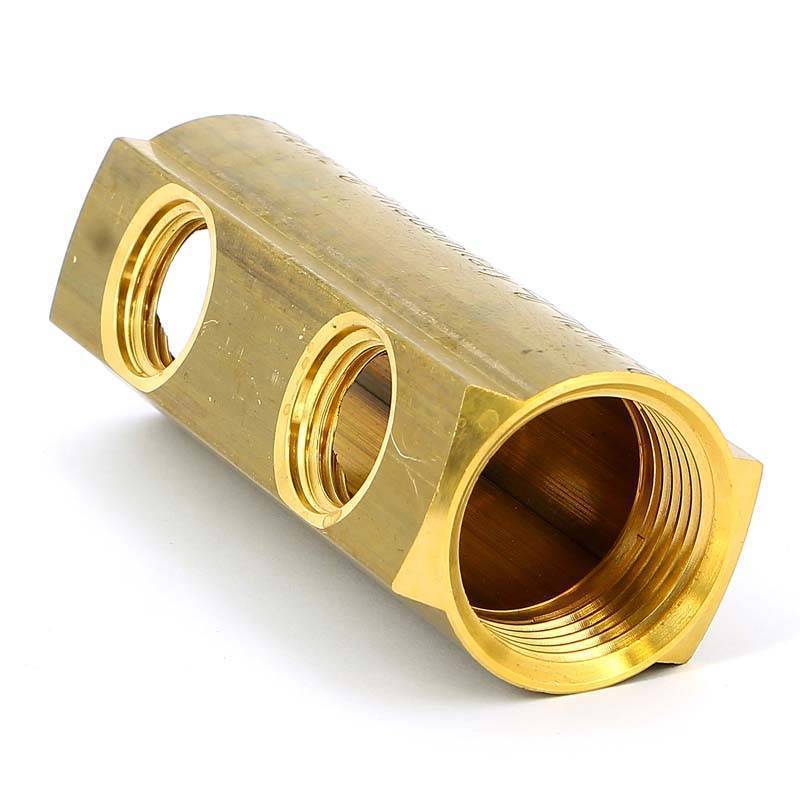 Коллектор магистральный Tiemme 1970 1 ВВ 2 выхода 1/2 ВР межосевое 50 мм 1970011