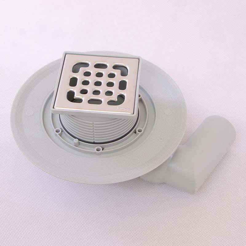 Трап Viega Advantix 100x100 мм проходной с шарнирным отводом 50 мм 557126