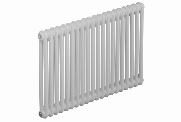 Радиатор трубчатый RIFAR TUBOG 2057 22 секции боковое подключение 3/4 RAL 9016 2057-22-B1