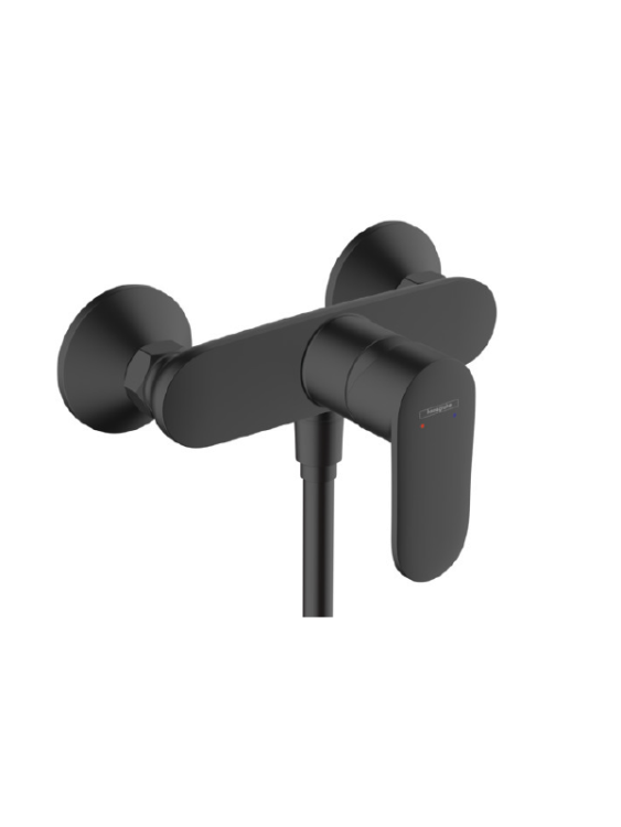 Смеситель для душа Hansgrohe Vernis Blend однорычажный черный матовый 71640670