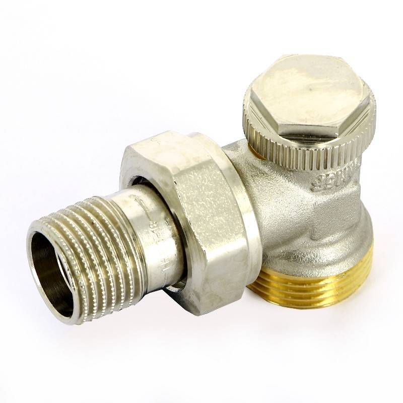 Вентиль обратный угловой Uni-Fitt THERMO 1/2 x 3/4 EK НН с разъемным соединением 179N2300