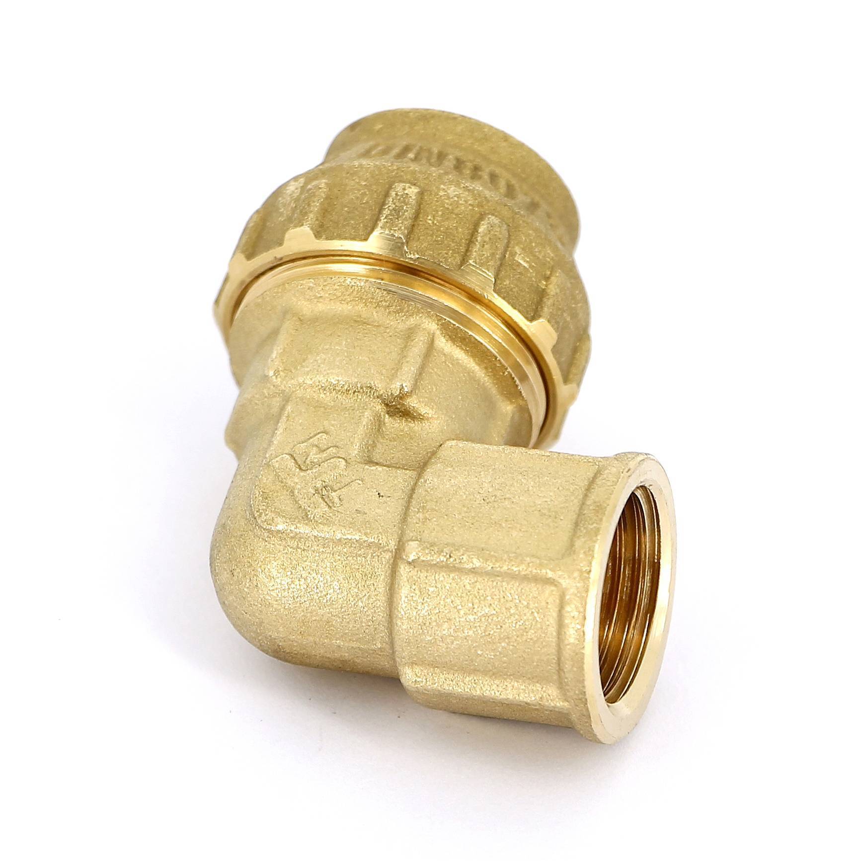 Угол обжимной Tiemme 3465CR 20х1/2 ВР 3400031