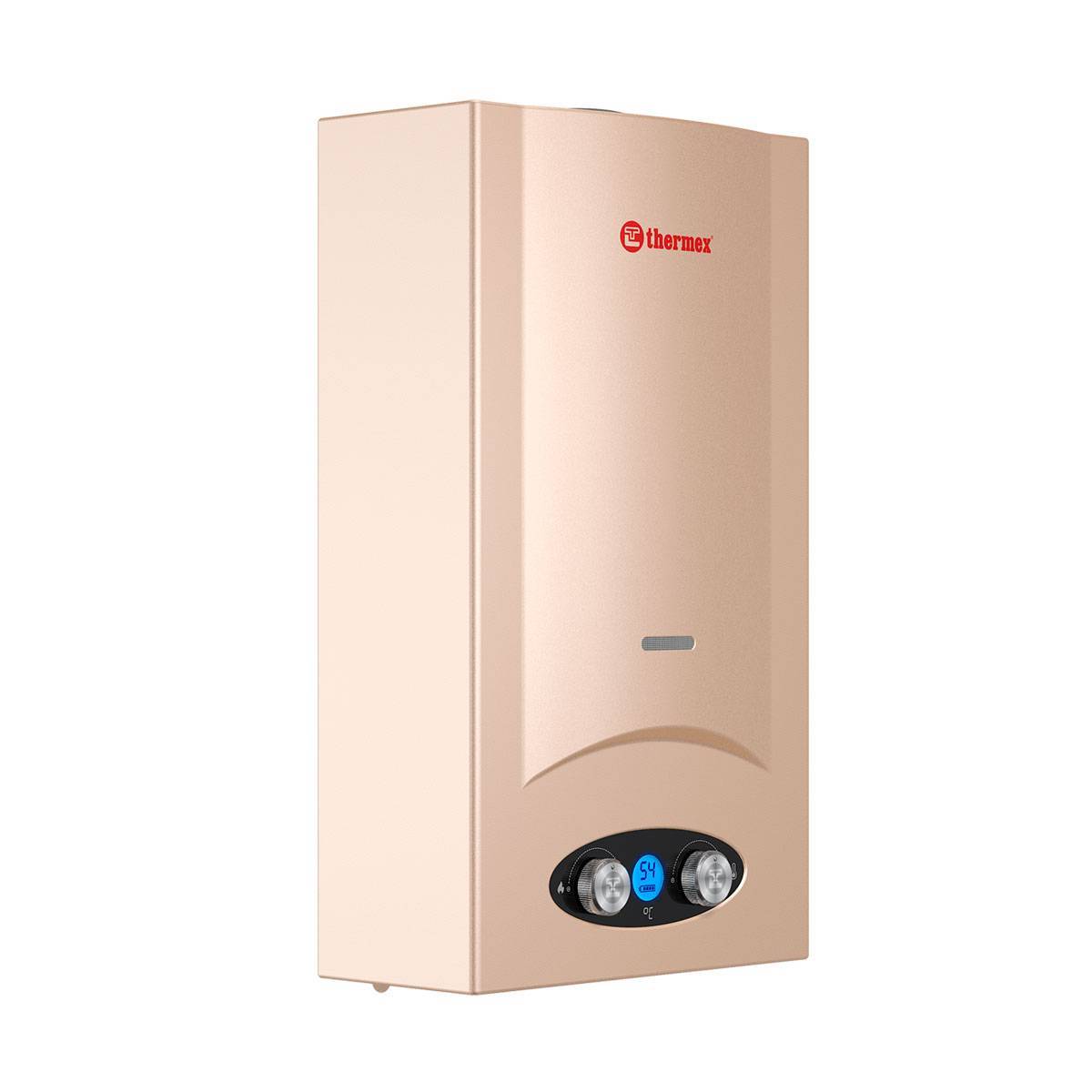 Водонагреватель газовый проточный Thermex G 20 D Golden brown 10 л/мин 4965