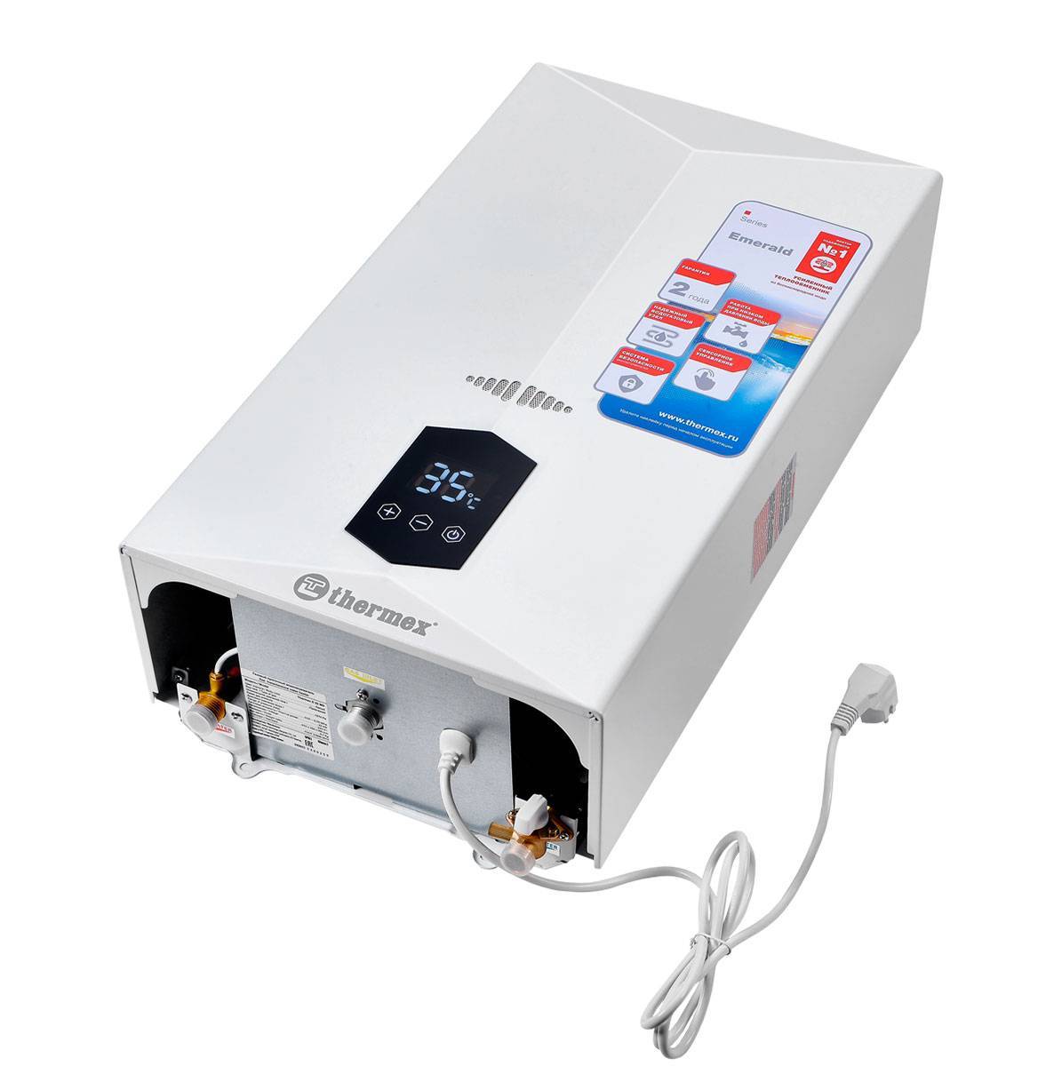 Водонагреватель газовый проточный Thermex Emerald E 22 MD 11 л/мин 4960