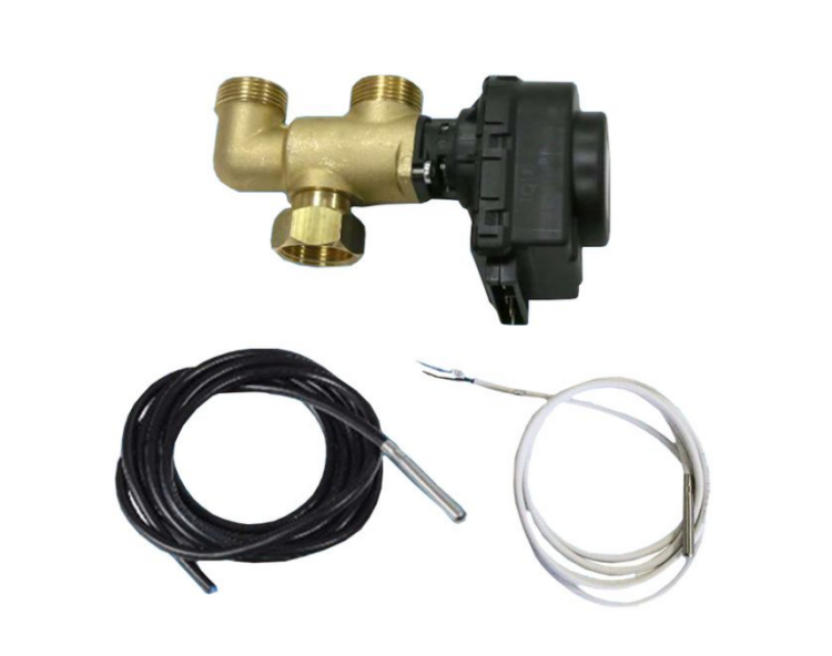 Комплект BAXI: 3-ходовой клапан, датчик NTC 2 м, датчик LM335 2 м 4991100069