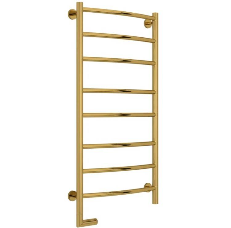 Полотенцесушитель электрический Сунержа Галант 2.0 1000x500 мм МЭМ слева золото 0352001050