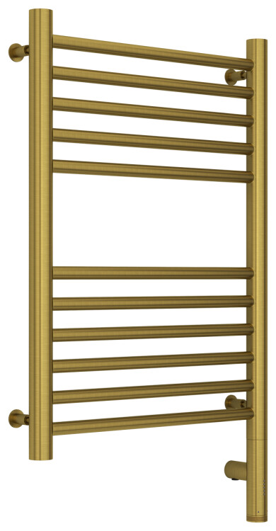 Полотенцесушитель электрический Сунержа Богема 3.0 700x400 мм МЭМ правый латунь состаренная 05158056040