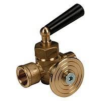 Кран трехходовой для манометра Росма G1/2 R228IY003