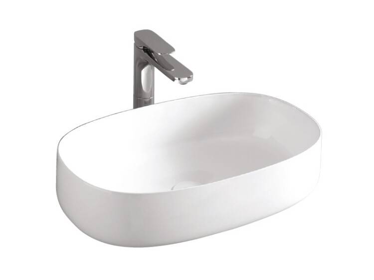 Раковина накладная Artceram Cognac 550х350х145 мм Black Matt COL0031700