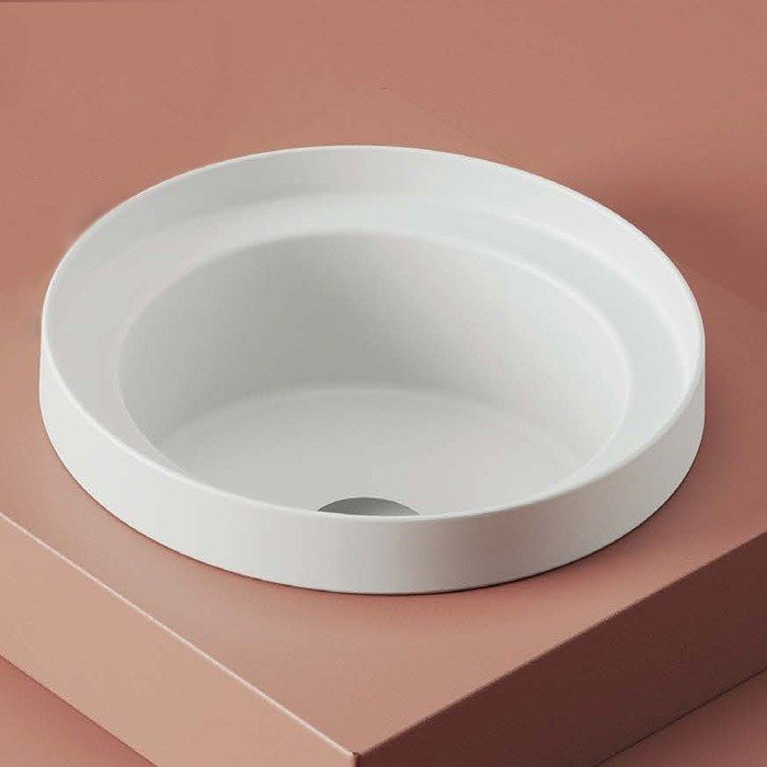 Раковина накладная Artceram FUORI SCALA 400x400 мм Glossy white TFL032 01 00