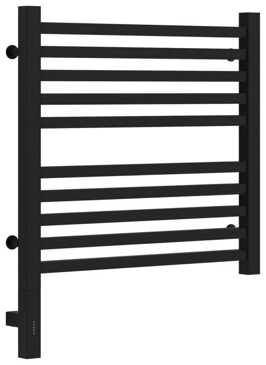 Полотенцесушитель электрический Сунержа Модус 3.0 620x530 мм МЭМ нижнее подключение слева черный матовый 3157005050