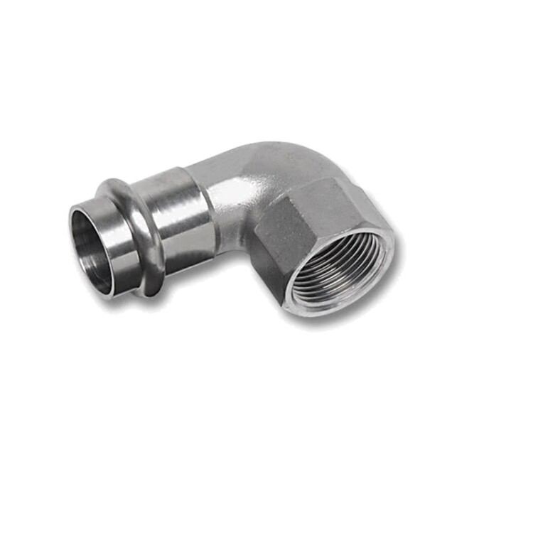 Угол Sanha NiroPress 316L 90° 22x3/4 ВПр-ВР 19090IG2234