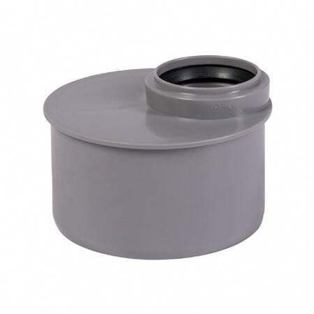 Редукция короткая Ostendorf HT HTRK 90/50 мм PP RAL 7037 114730