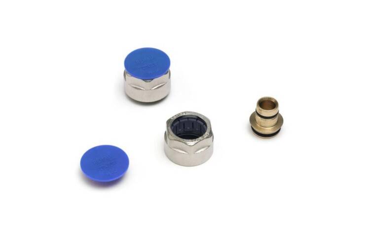 Резьбозажимное соединение REHAU 3/4 x 16 x 2.2 мм Eurocone для труб RAUTITAN flex/pink 12663523003