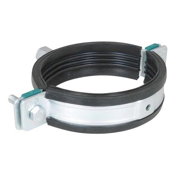 Хомут для труб усиленный Walraven BIS HD1501 M10/12 159-169 мм с вкладышем EPDM 33143169